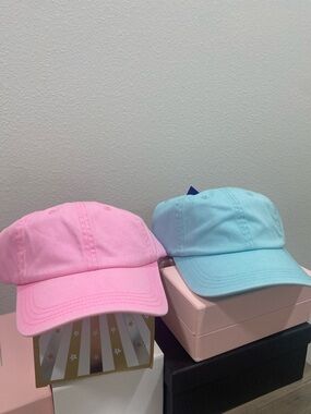 JoyLab Pink & Mint Baseball Caps